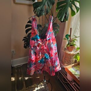 Tropical Swimsuit Cover Up